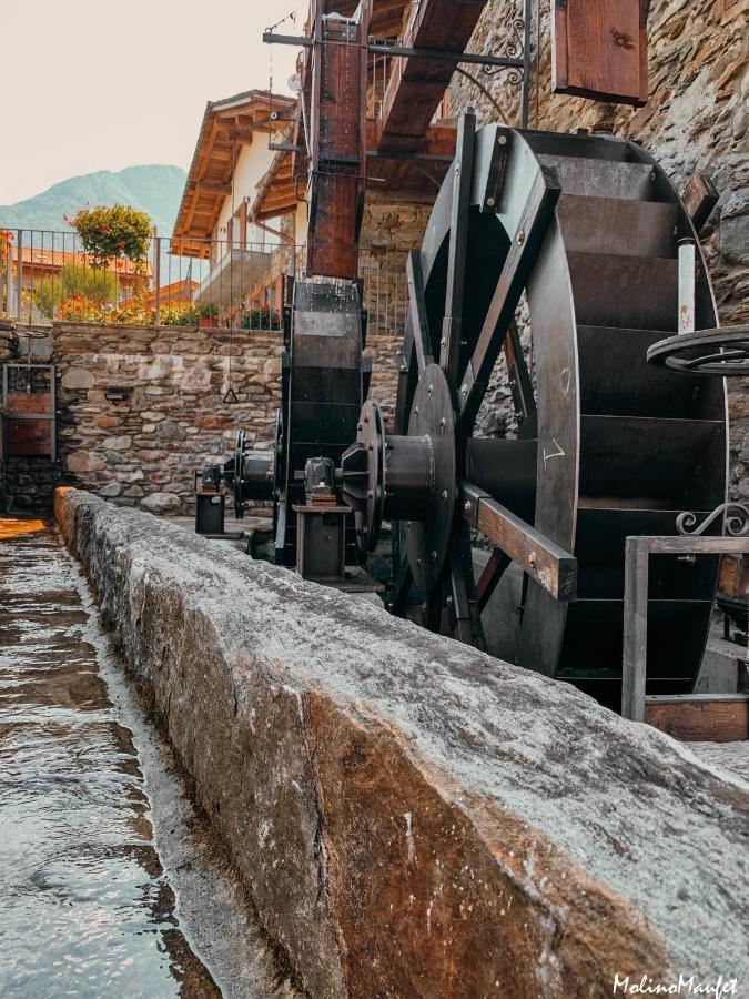 Il Fienile - Lake Como Heritage Home In Molino Maufet Watermill - Lake View Terrace 콜리코 외부 사진